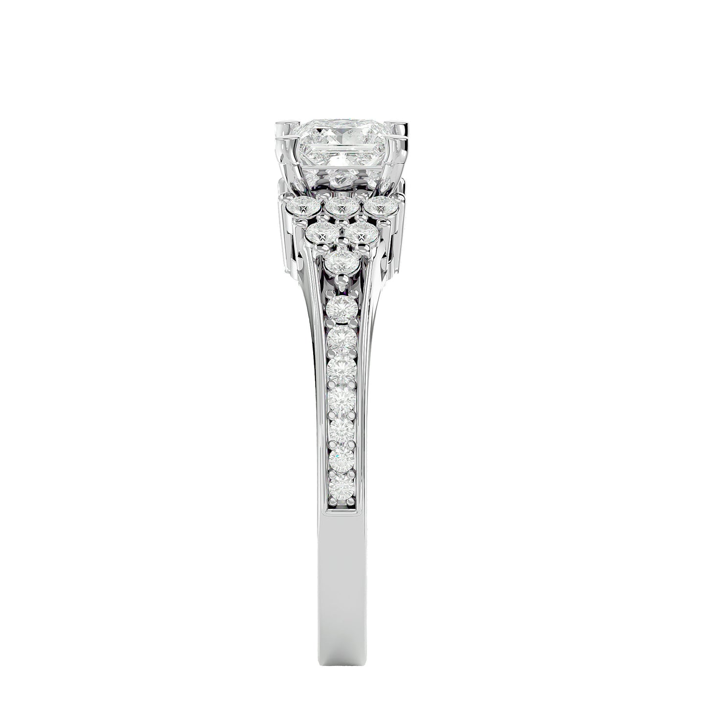 Katia Princess diamond engagement ring