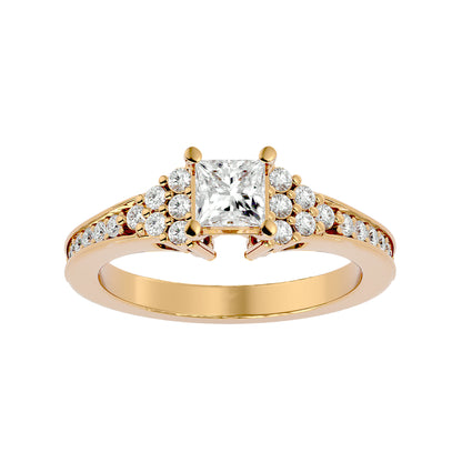 Katia Princess diamond engagement ring