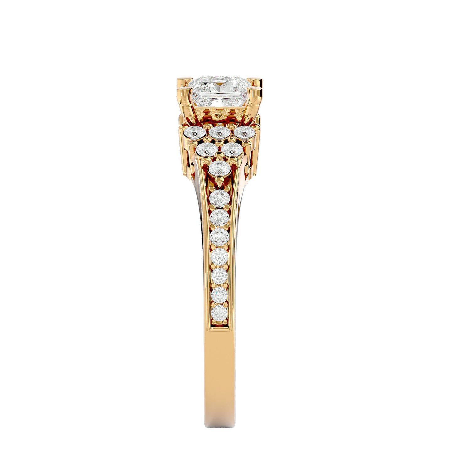 Katia Princess diamond engagement ring