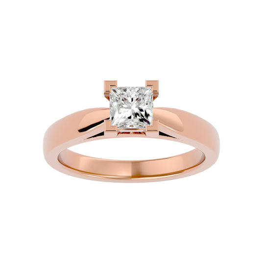 Fiorella Solitaire Diamond Engagement Ring