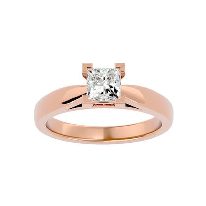 Fiorella Solitaire Diamond Engagement Ring
