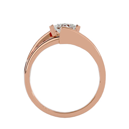 Nadira Bypass Diamond Engagement Ring