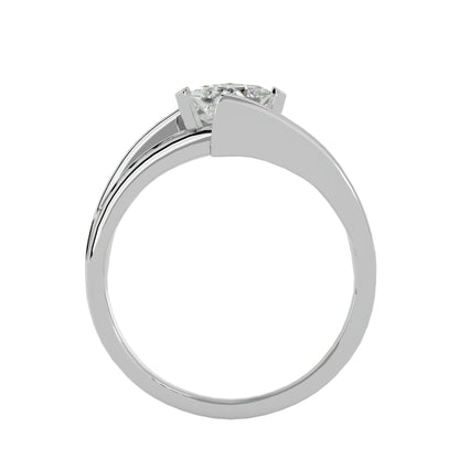 Nadira Bypass Diamond Engagement Ring