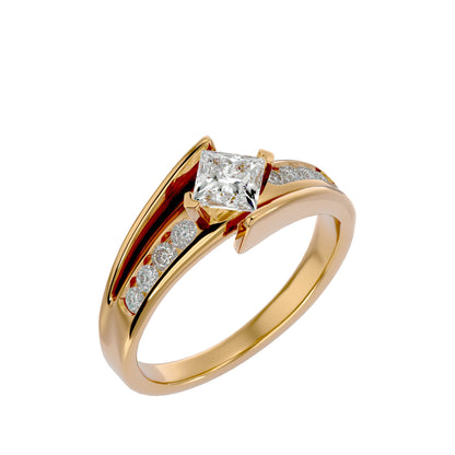 Zuleika Solitaire Diamond Engagement Ring