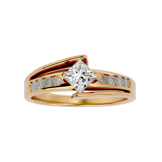 Zuleika Solitaire Diamond Engagement Ring