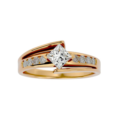 Zuleika Solitaire Diamond Engagement Ring