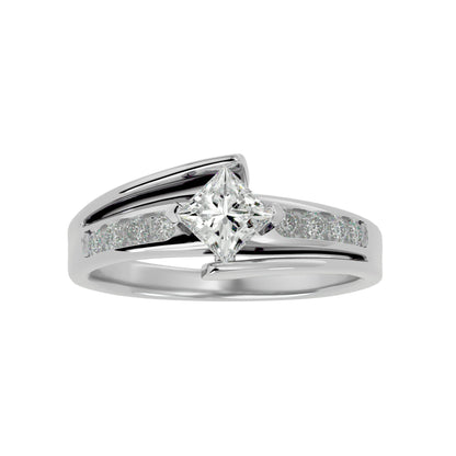 Zuleika Solitaire Diamond Engagement Ring