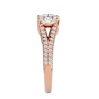Svetlana Split Shank Diamond Engagement Ring