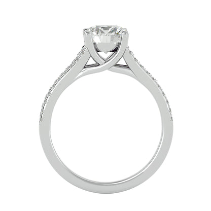 Svetlana Split Shank Diamond Engagement Ring