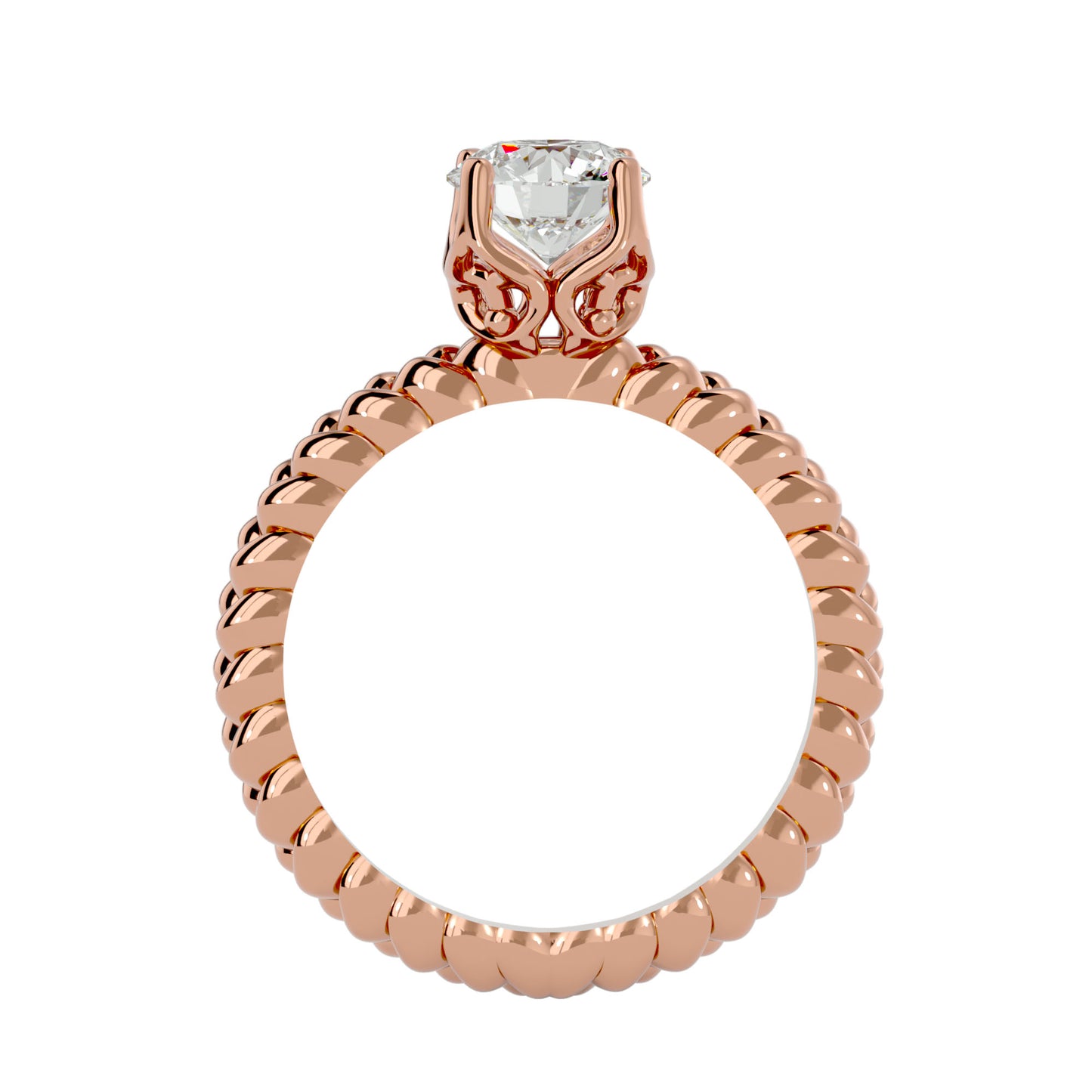Maëlle Knot Diamond Engagement Ring