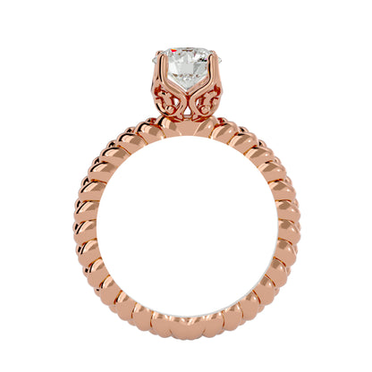 Maëlle Knot Diamond Engagement Ring