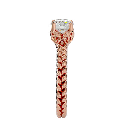 Maëlle Knot Diamond Engagement Ring