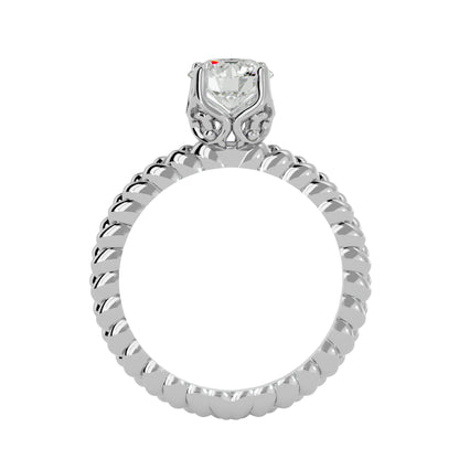 Maëlle Knot Diamond Engagement Ring