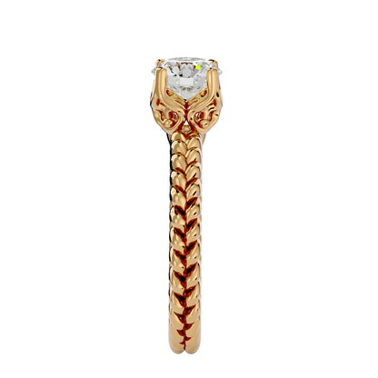 Maëlle Knot Diamond Engagement Ring
