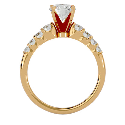 Ksenia diamond engagement ring