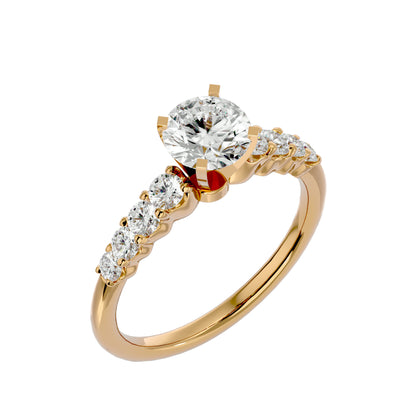 Ksenia diamond engagement ring