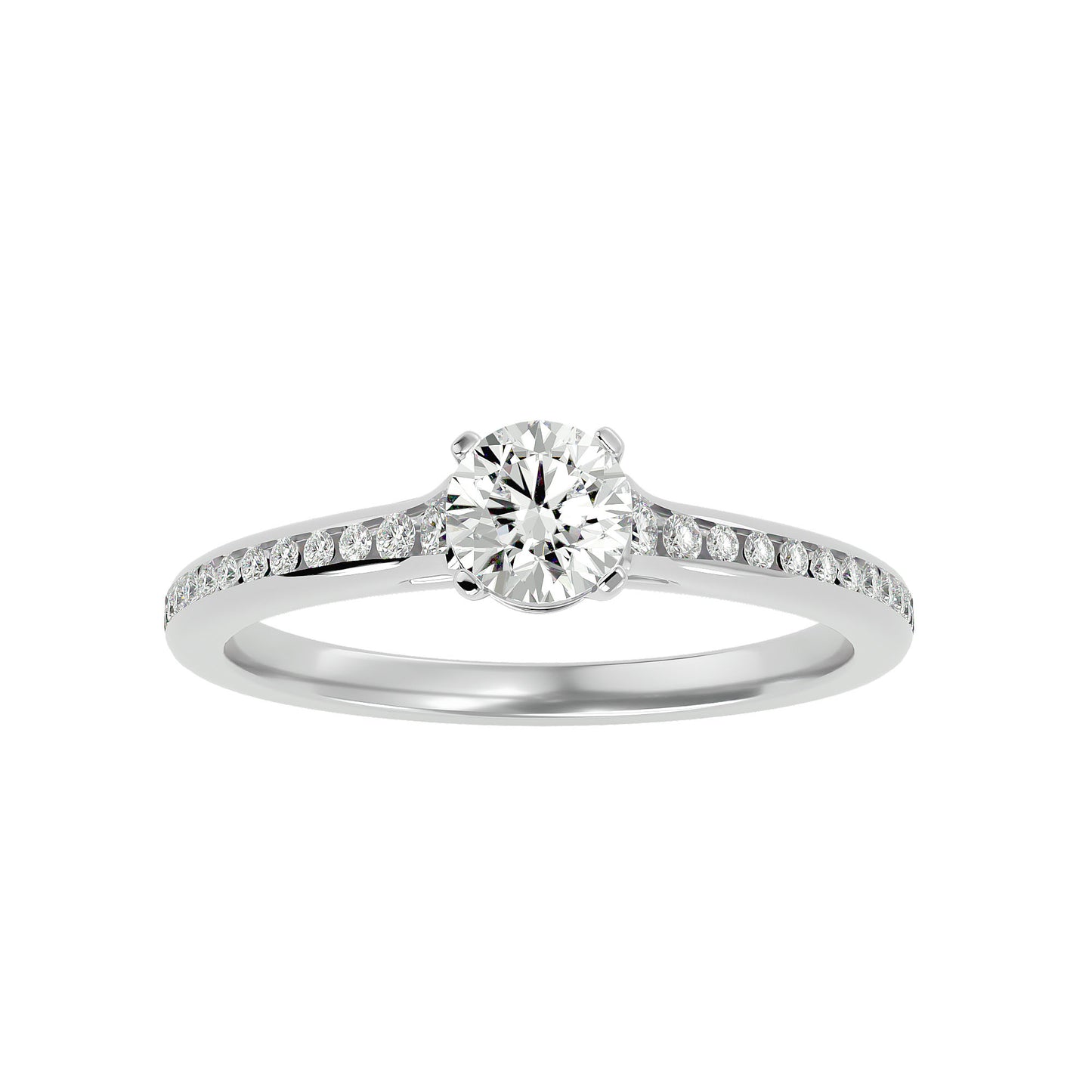 Violetta diamond engagement ring