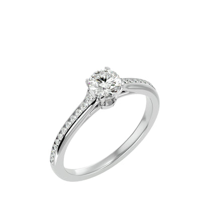 Violetta diamond engagement ring