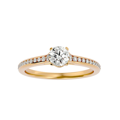 Violetta diamond engagement ring
