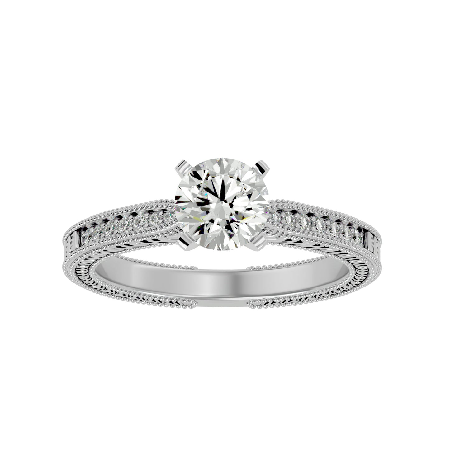 Zarina diamond engagement ring