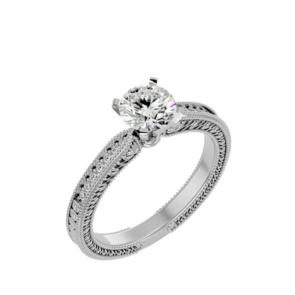 Zarina diamond engagement ring