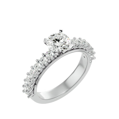 Althea diamond engagement ring