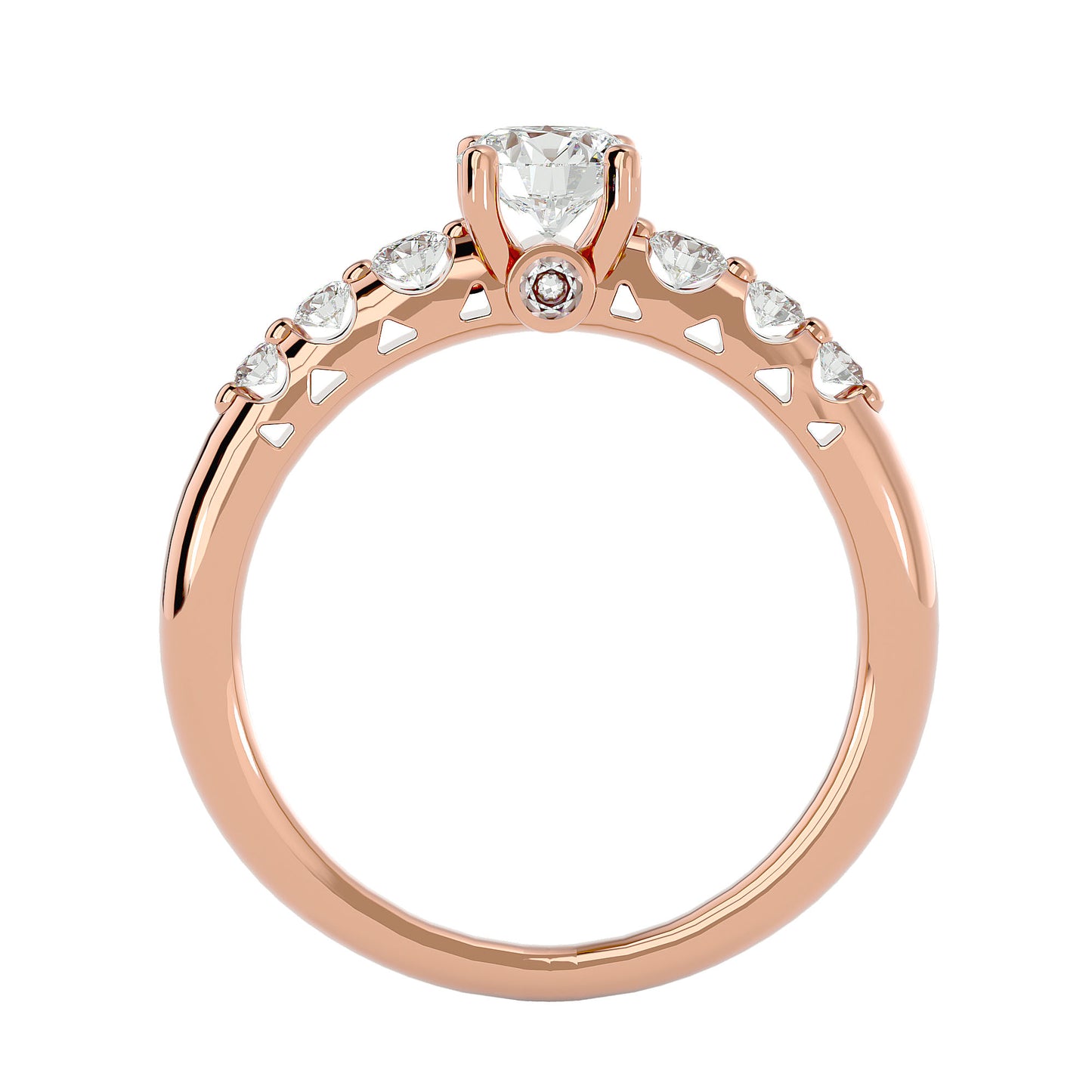 Marigold diamond engagement ring