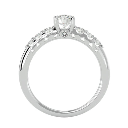 Marigold diamond engagement ring