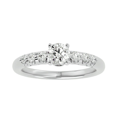 Marigold diamond engagement ring