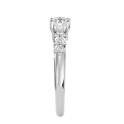 Marigold diamond engagement ring