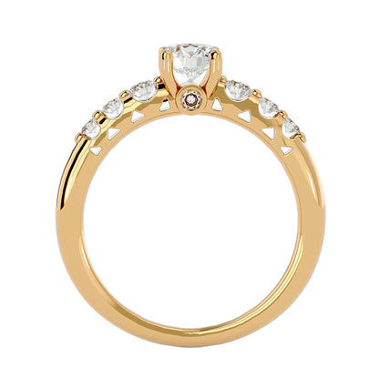 Marigold diamond engagement ring