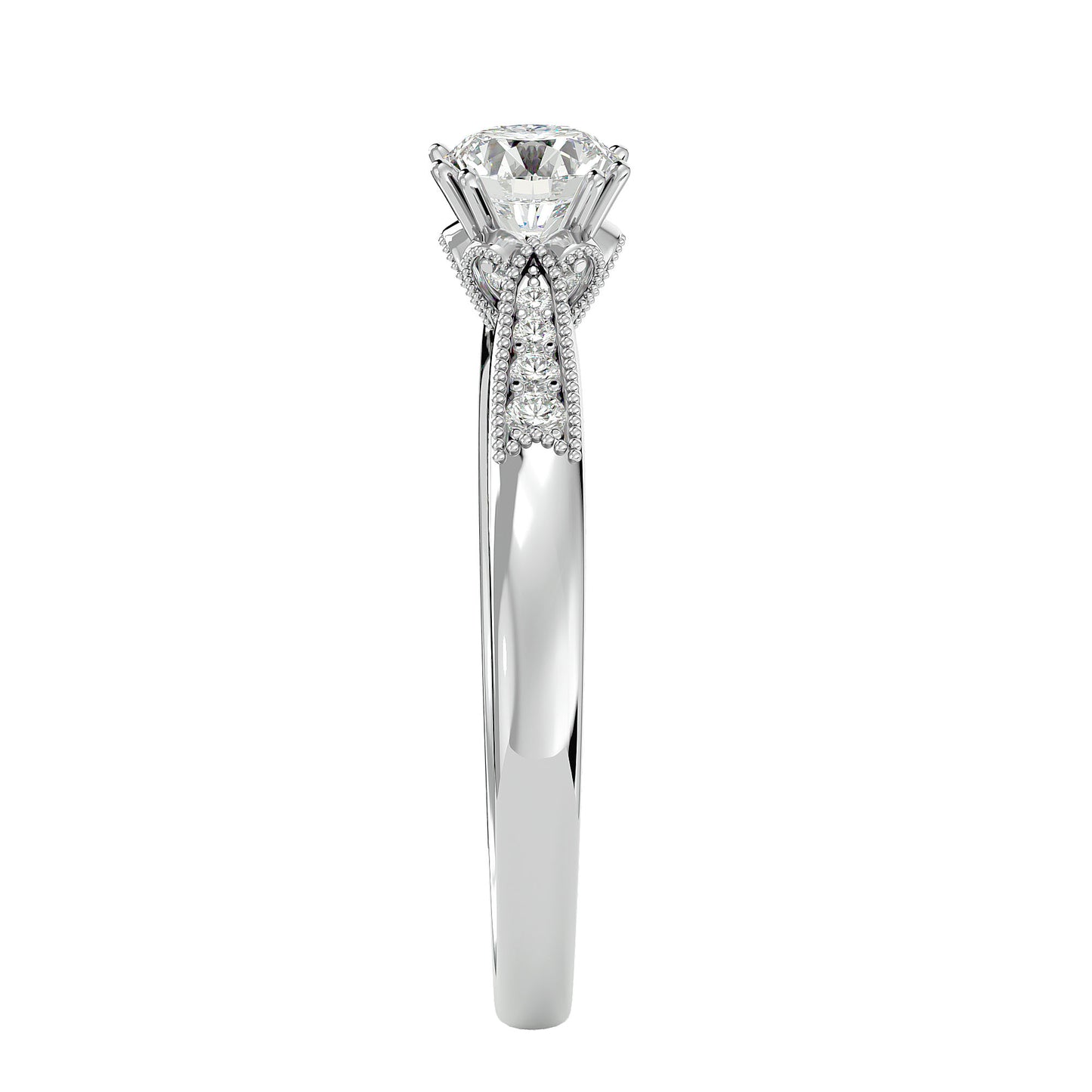 Fiorella diamond engagement ring