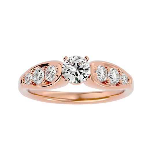 Lily diamond engagement ring