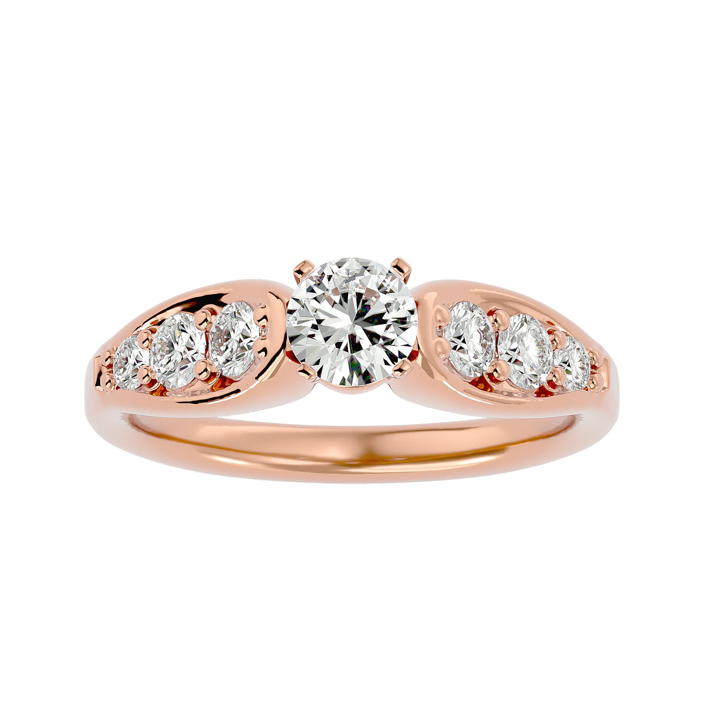 Lily diamond engagement ring