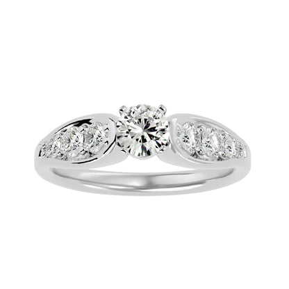 Lily diamond engagement ring
