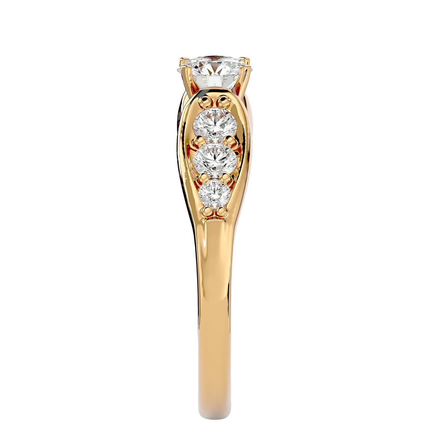 Lily diamond engagement ring