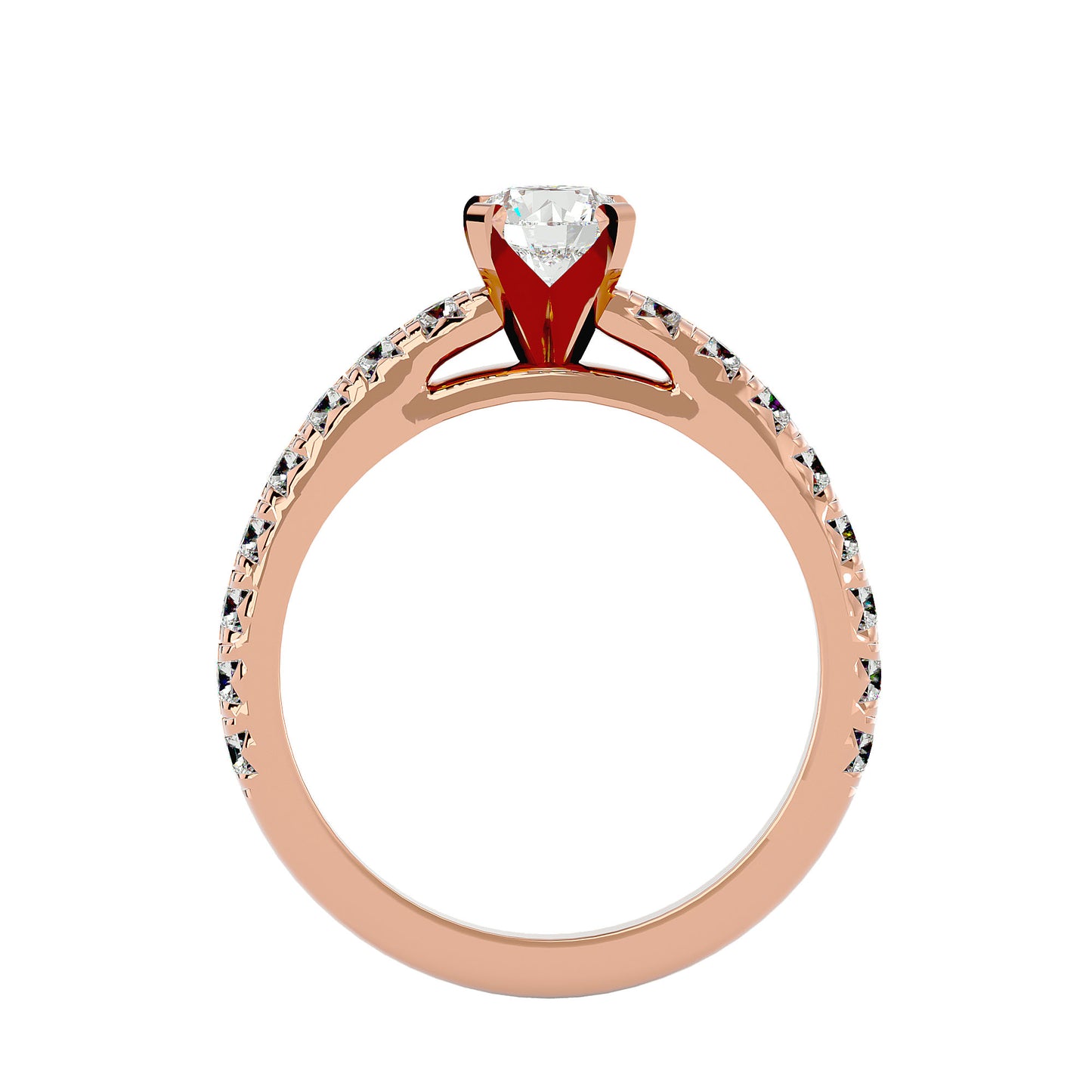 Azalea diamond engagement ring