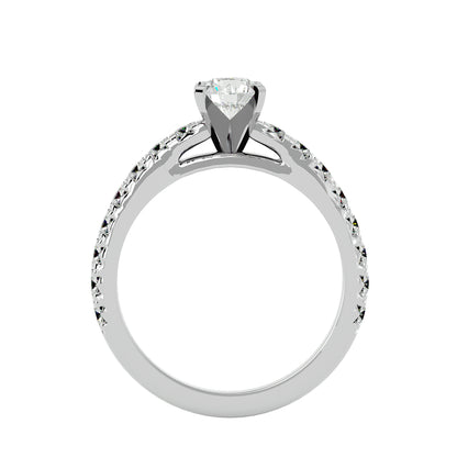 Azalea diamond engagement ring