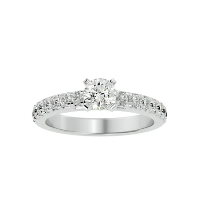 Azalea diamond engagement ring
