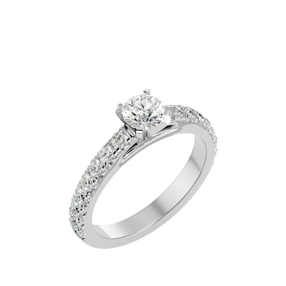 Azalea diamond engagement ring