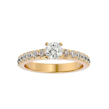 Azalea diamond engagement ring
