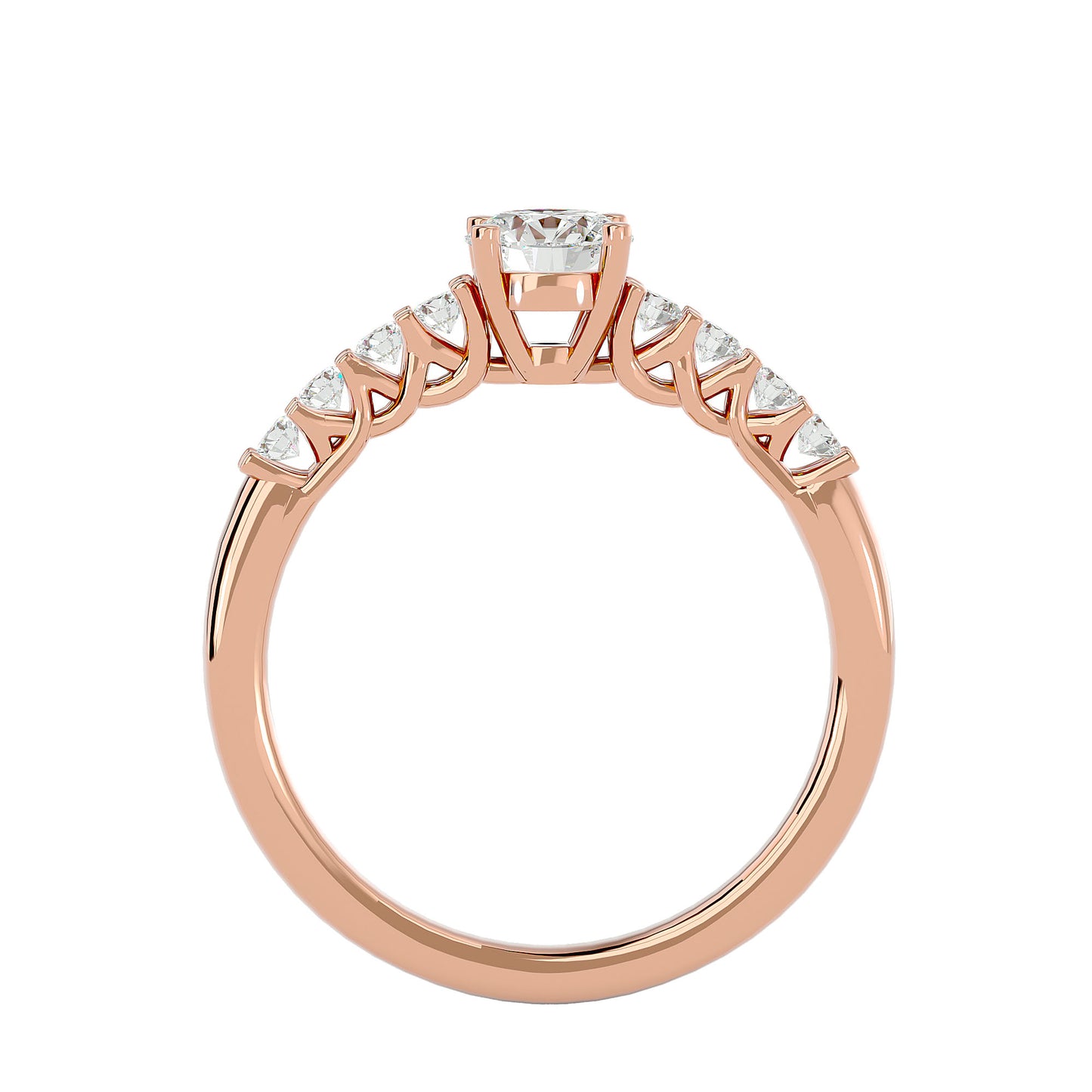 Jasmine diamond engagement ring