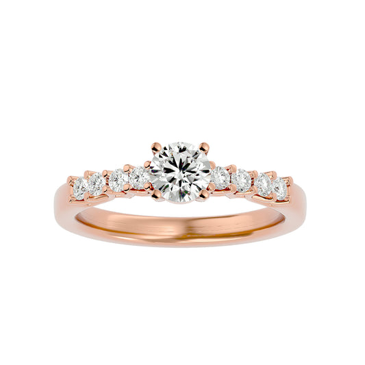 Jasmine diamond engagement ring
