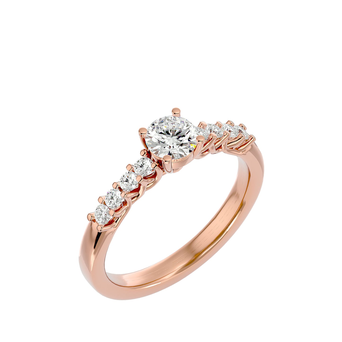 Jasmine diamond engagement ring