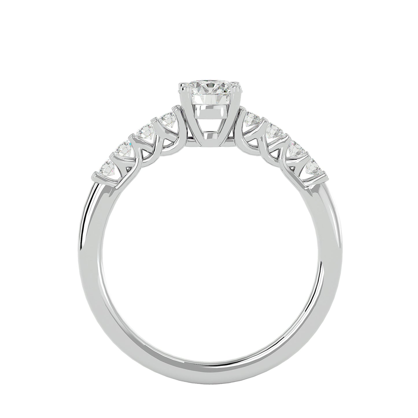 Jasmine diamond engagement ring