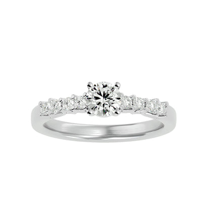 Jasmine diamond engagement ring