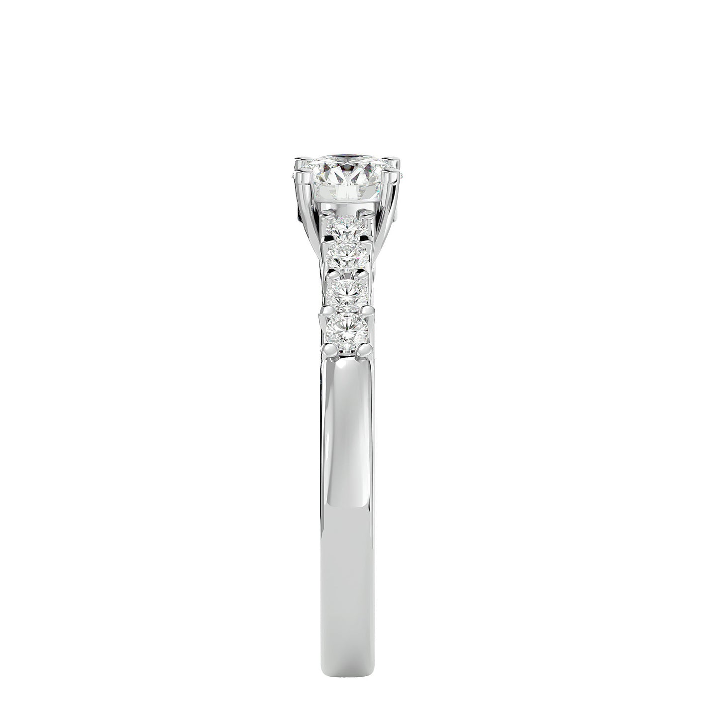 Jasmine diamond engagement ring