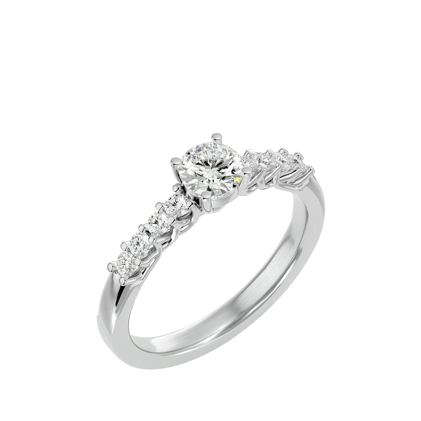 Jasmine diamond engagement ring