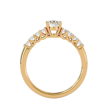 Jasmine diamond engagement ring