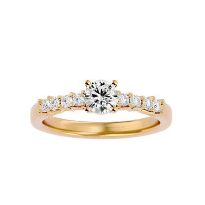 Jasmine diamond engagement ring